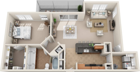 A1D Floor Plan